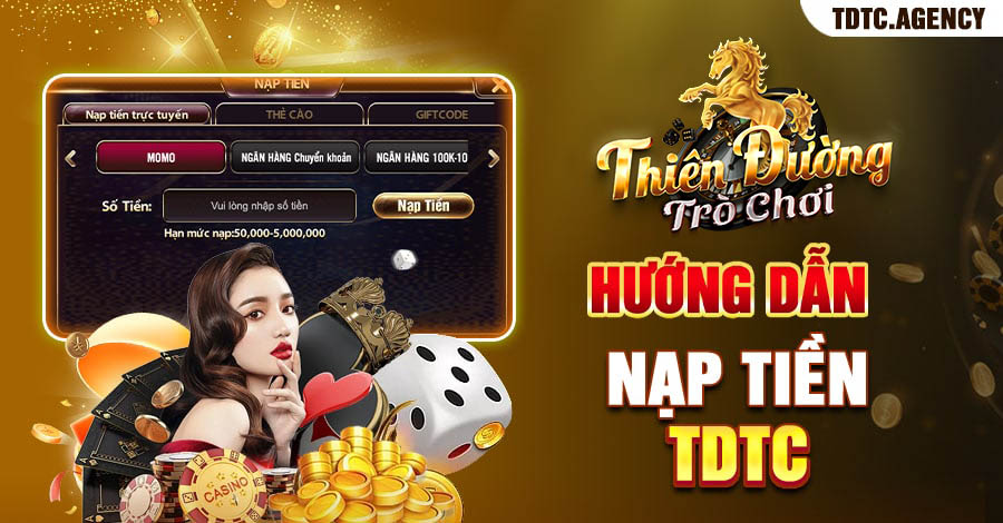 Hướng dẫn nạp tiền tdtc